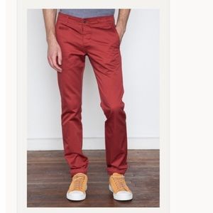 Wings + Horns | West Point Chino in Rust - Size 30